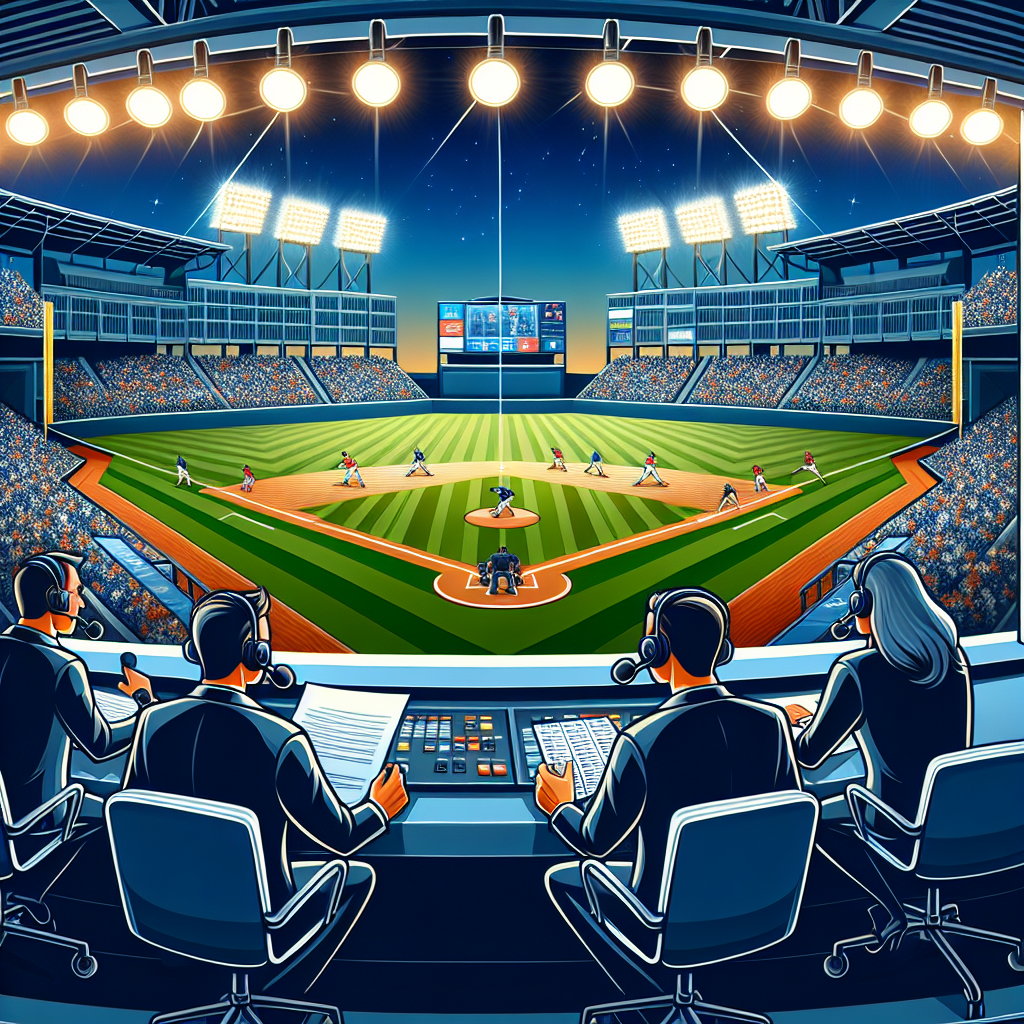 mlb直播, professional blog illustration, high quality, suitable for blog post, no text or watermarks