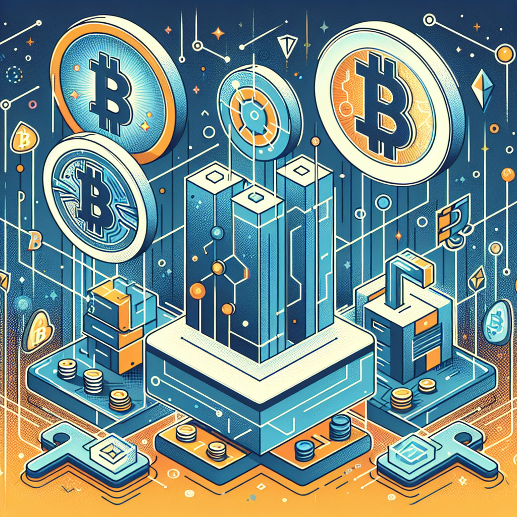 數位資產投資聖經 比特幣、區塊鏈、nft及其他數位資產的實用易懂指南, modern digital art style, high quality, suitable for blog post, no text or watermarks