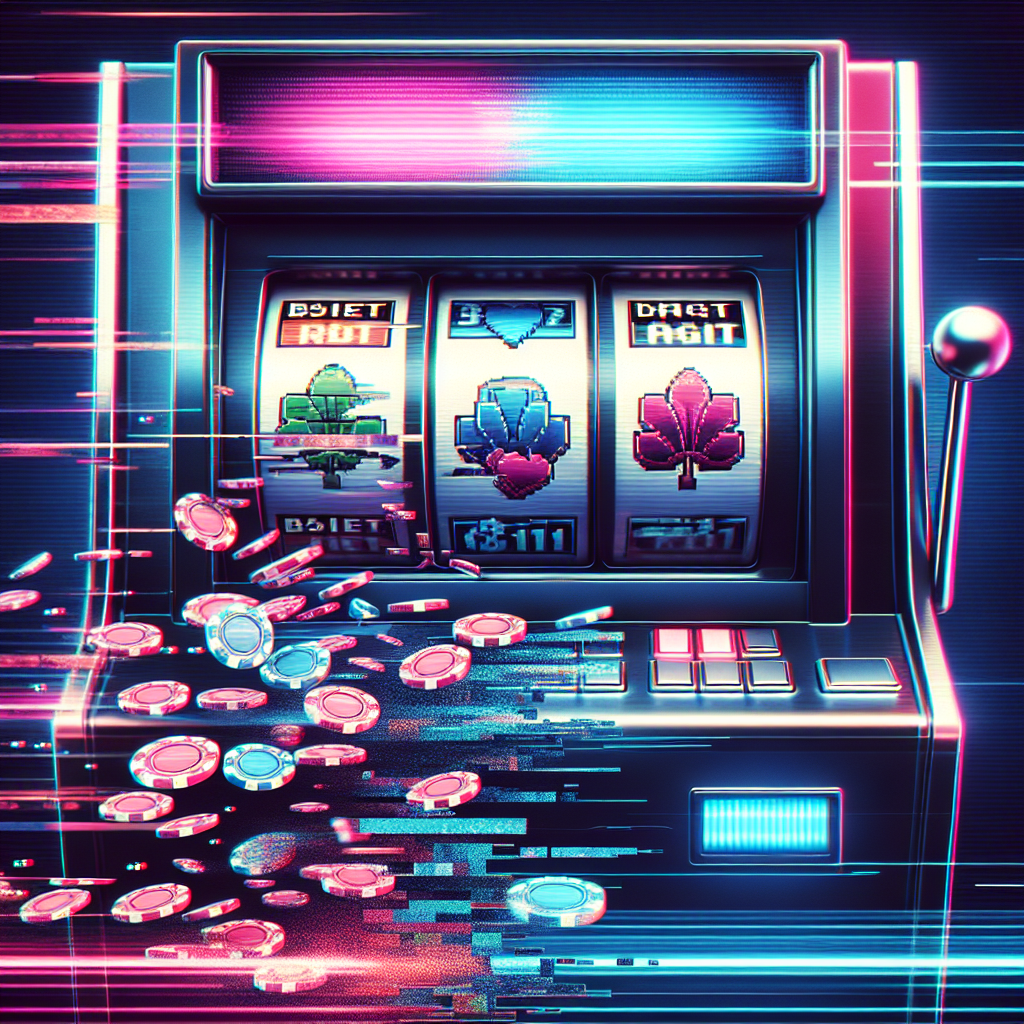 老虎機漏洞, modern digital art style, high quality, suitable for blog post, no text or watermarks